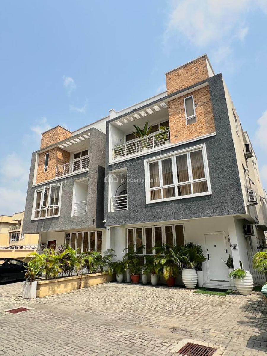 Luxury 6-bedroom Semi Detached House + Bq, Osapa, Lekki, Lagos, Semi-detached Duplex for Rent