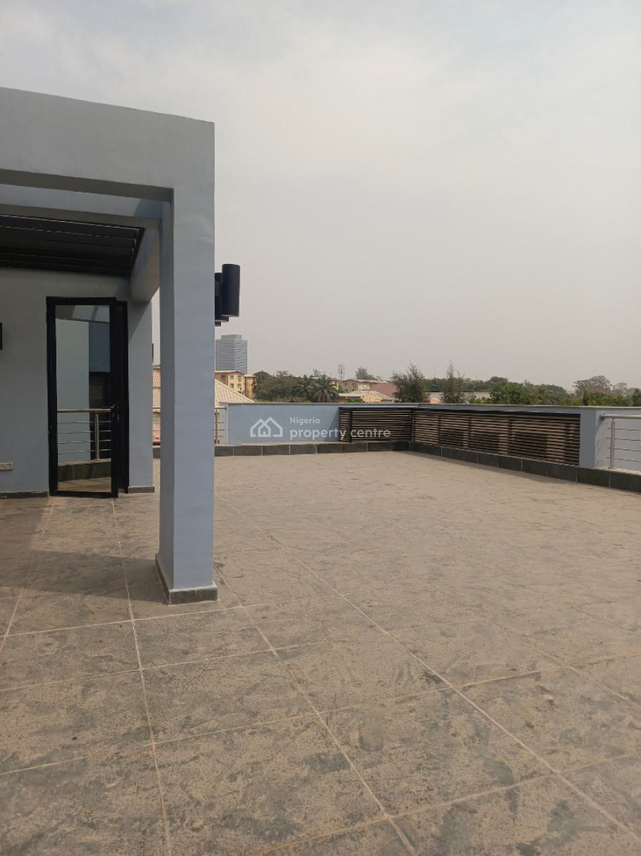 Luxurious 3 Bedroom Detached Duplex and Rooftop Lounge for Office Use, Zone 1, Wuse, Abuja, Office Space for Rent