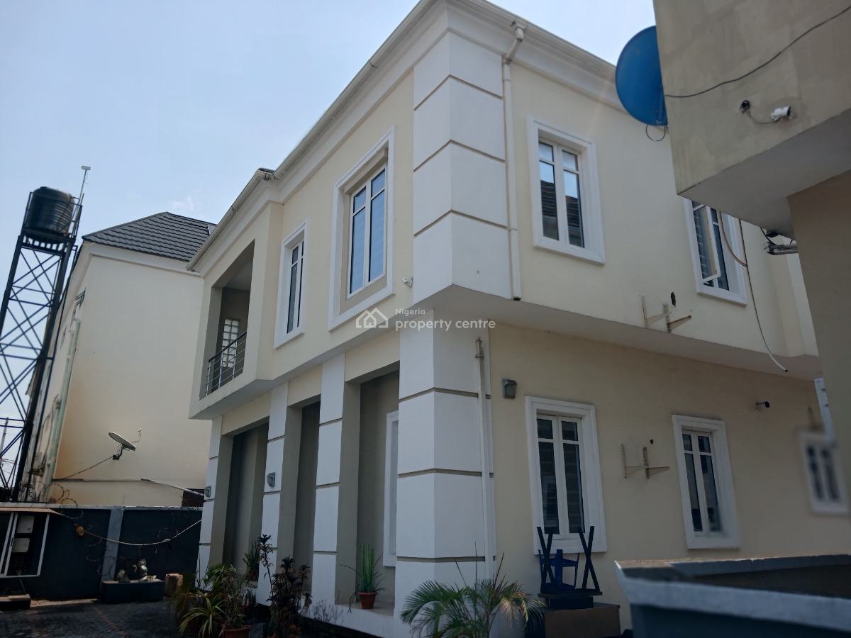 Luxury 5 Bedroom Fully Detached Duplex with a Room  Bq, Lekki County Road, Ikota, Lekki, Lagos, Detached Duplex for Rent