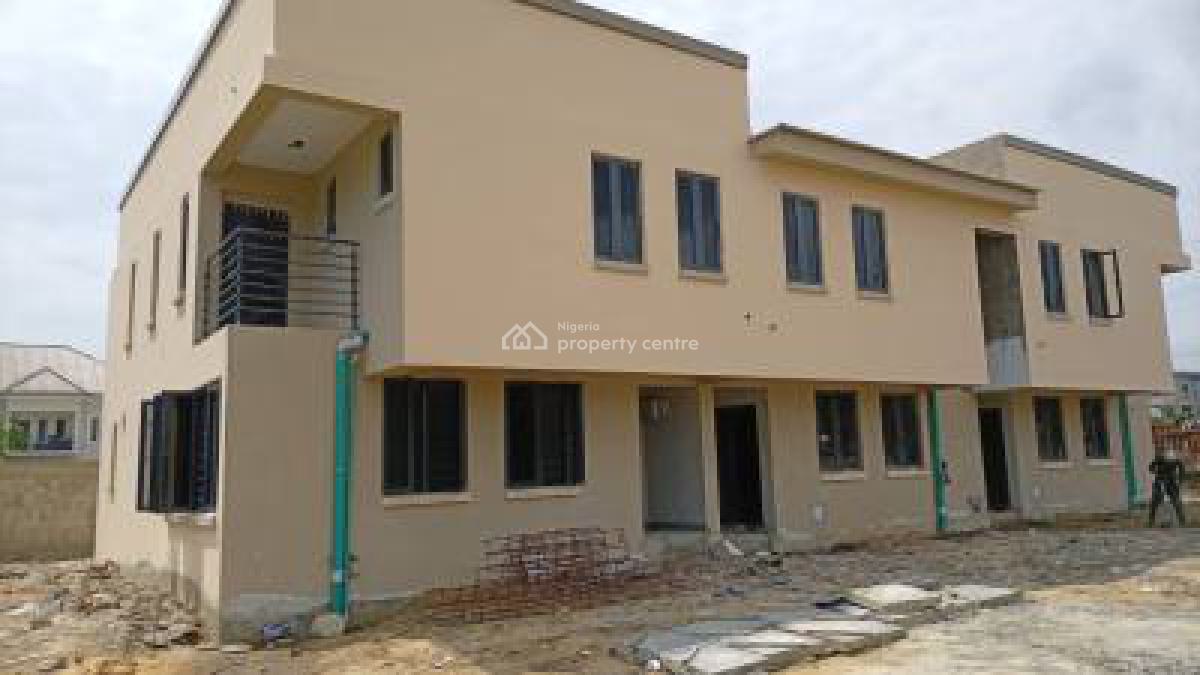 Newly Built 3 Bedrooms Terrace Serviced Duplex with Boys Quarter, Beechwood Estate, Imalete Alafia, Ibeju Lekki, Lagos, Terraced Duplex for Sale