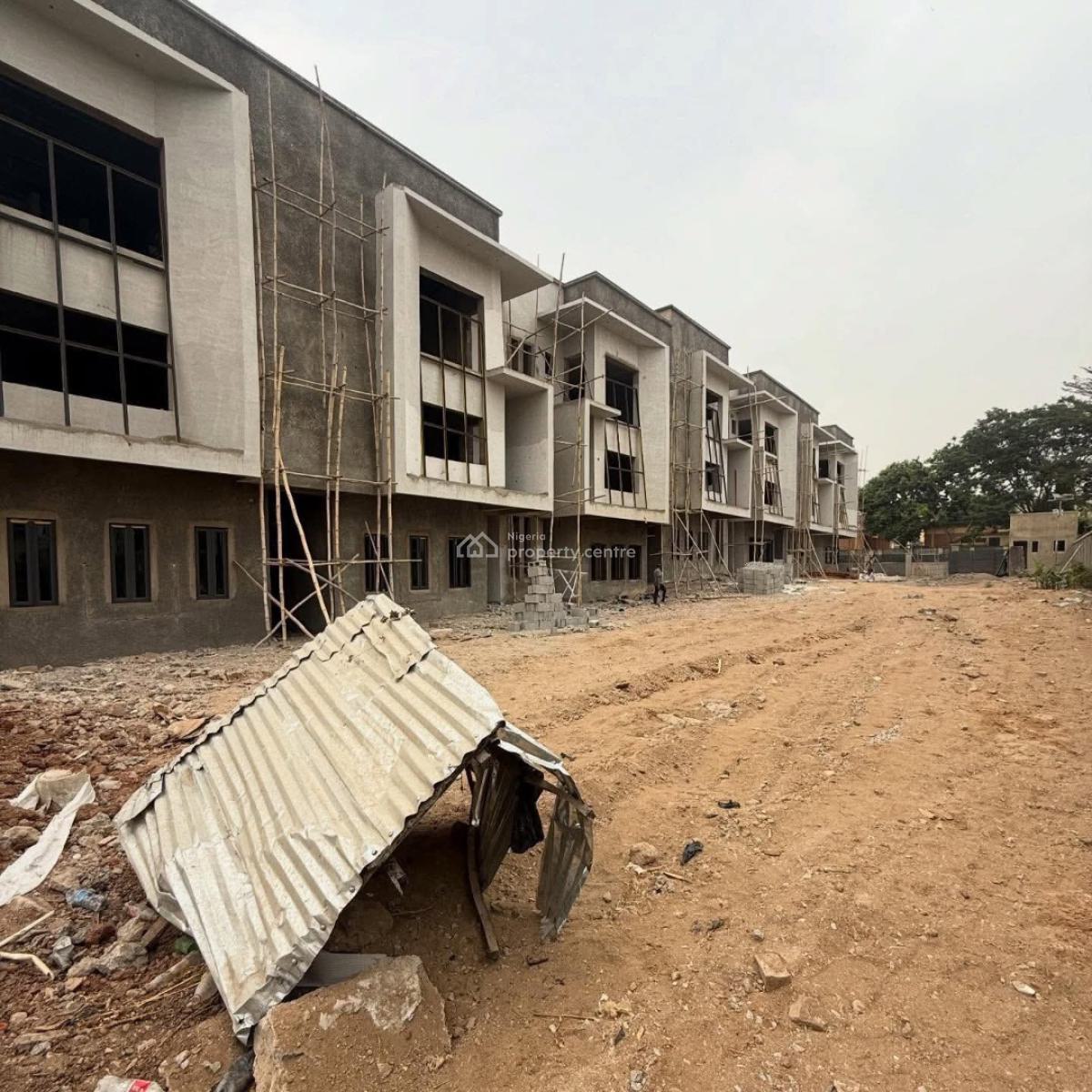 Newly Built 4 Bedroom Maisonette with Bq, Wuse 2, Abuja, Semi-detached Duplex for Sale