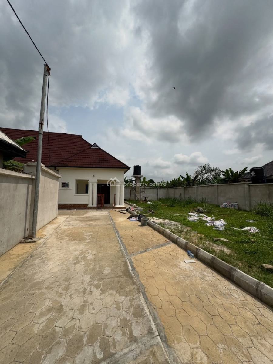 Newly Built 2 Bedroom and 1 Bedroom Apartment with a Shop, Omuoda Aluu, Port Harcourt, Rivers, Terraced Bungalow for Sale