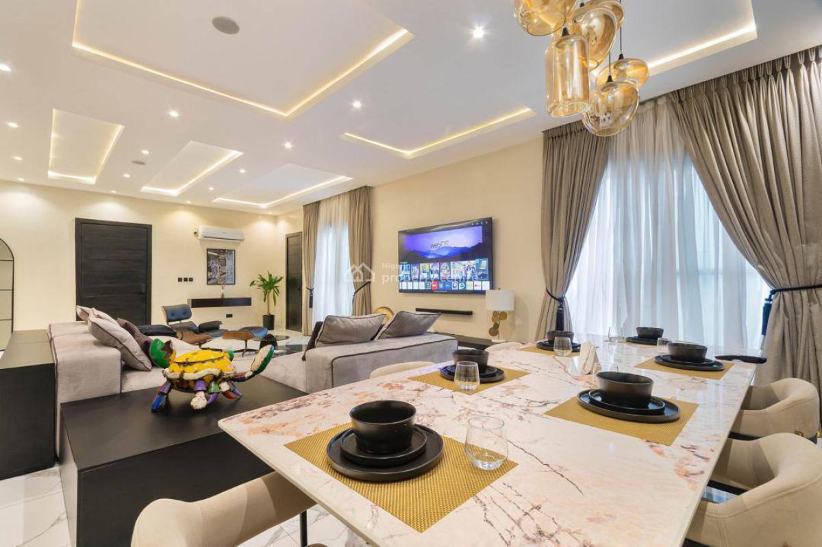 Luxury 3 Bedroom Furnished Penthouse, Ikoyi, Lagos, Flat / Apartment for Rent