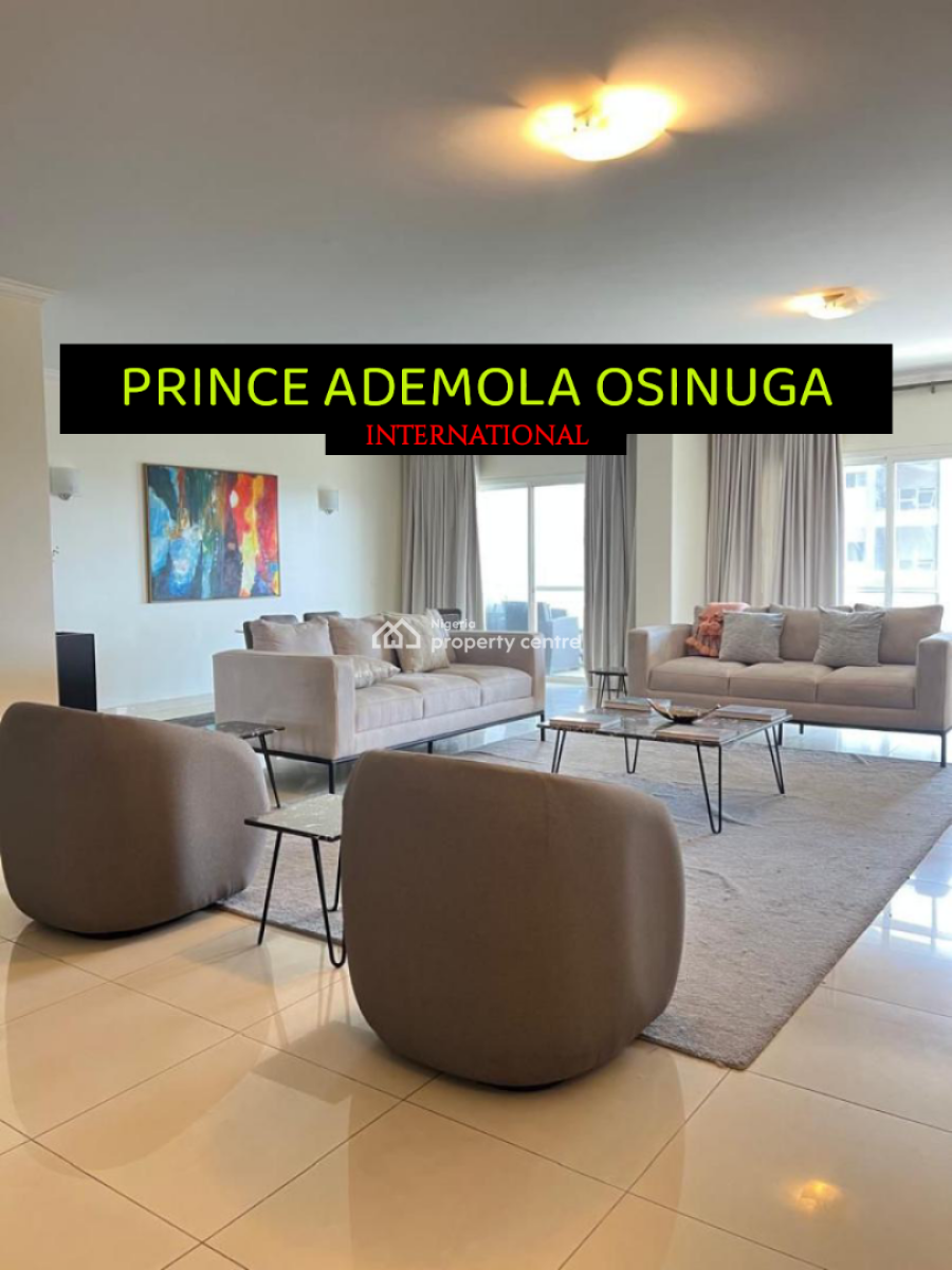 Furnished 3 Bedroom Apartment+bq+gym+pool+tennis, Old Ikoyi, Ikoyi, Lagos, Flat / Apartment for Rent