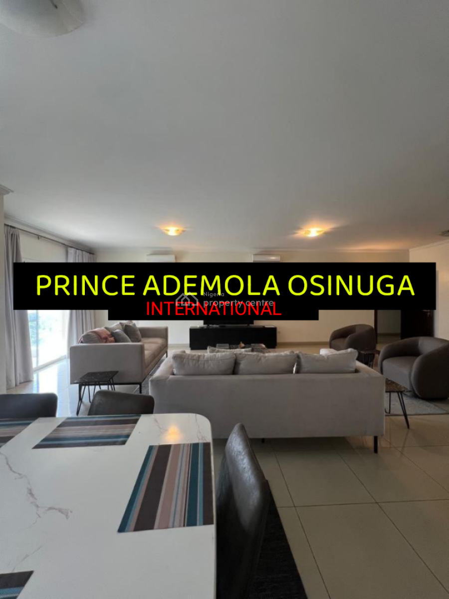 Furnished 3 Bedroom Apartment+bq+gym+pool+tennis, Old Ikoyi, Ikoyi, Lagos, Flat / Apartment for Rent