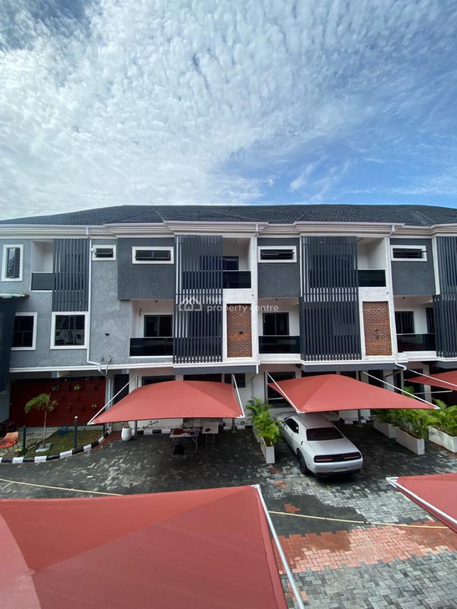 4 Bedroom Terrace with a Bq, Off Freedom Way, Ikate Elegushi, Lekki, Lagos, Terraced Duplex for Sale