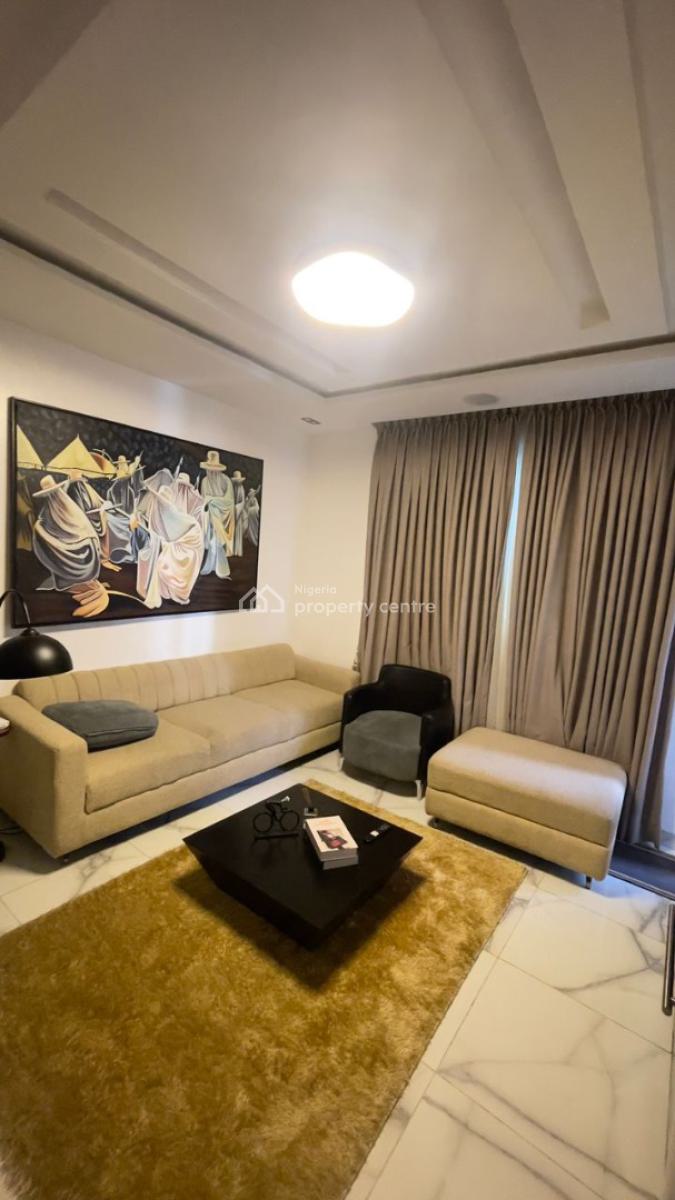 Brand New 1 Bedroom Apartment with Netflix on The First Floor, Ikoyi, Lagos, Flat / Apartment Short Let