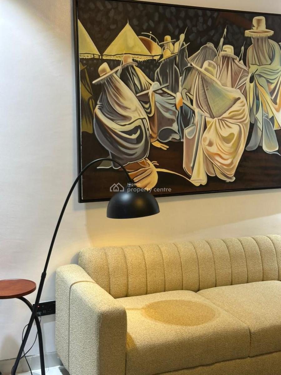 Brand New 1 Bedroom Apartment with Netflix on The First Floor, Ikoyi, Lagos, Flat / Apartment Short Let