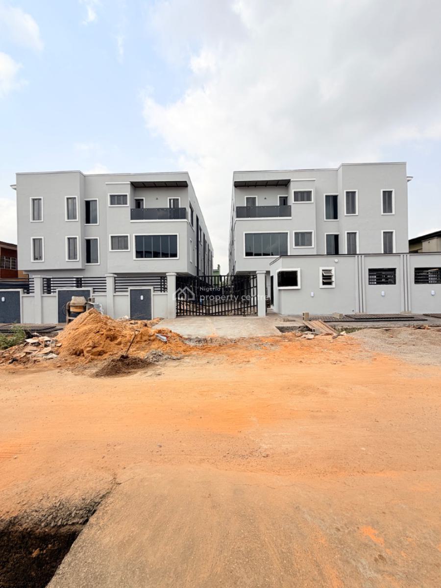 Newly Built 4 Bedroom Terrace Duplex in a Very Secured Estate, Ogba, Ikeja, Lagos, Terraced Duplex for Sale
