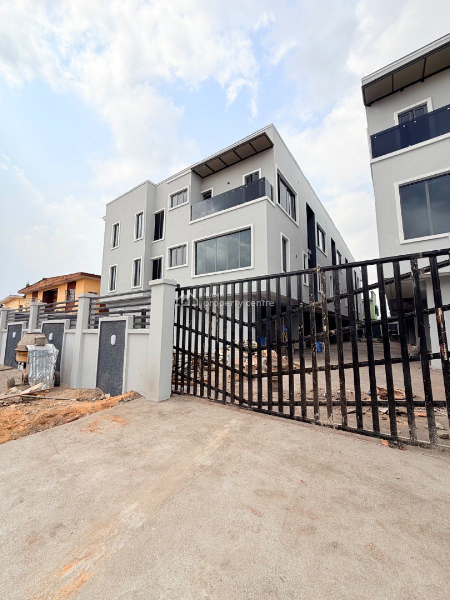 Newly Built 4 Bedroom Terrace Duplex in a Very Secured Estate, Ogba, Ikeja, Lagos, Terraced Duplex for Sale