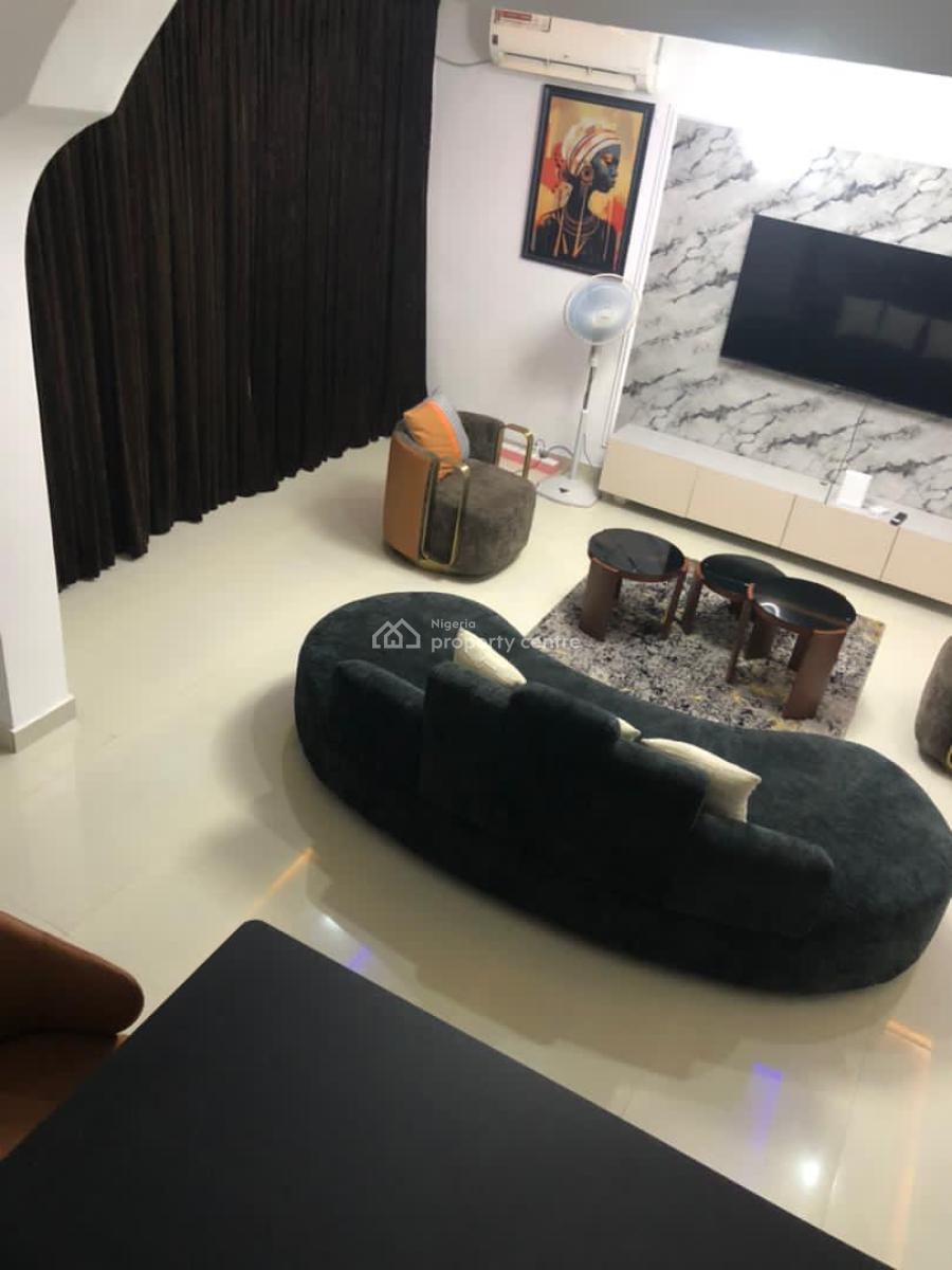 Fully Furnished & Serviced Luxury 3 Bedrooms Terrace Duplex with Bq, Ikate, Lekki, Lagos, Terraced Duplex for Sale