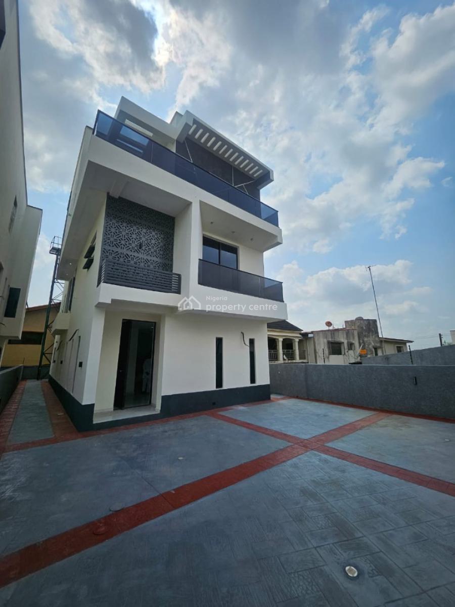 Luxury 5 Bedroom Fully Detached Duplex with Bq, Omole Phase 1, Ikeja, Lagos, Detached Duplex for Sale
