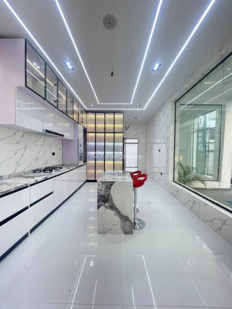 Tastefully Designed 5bedroom Fully Detached Duplex with Bq and Pool, Chevron, Lekki, Lagos, Detached Duplex for Sale