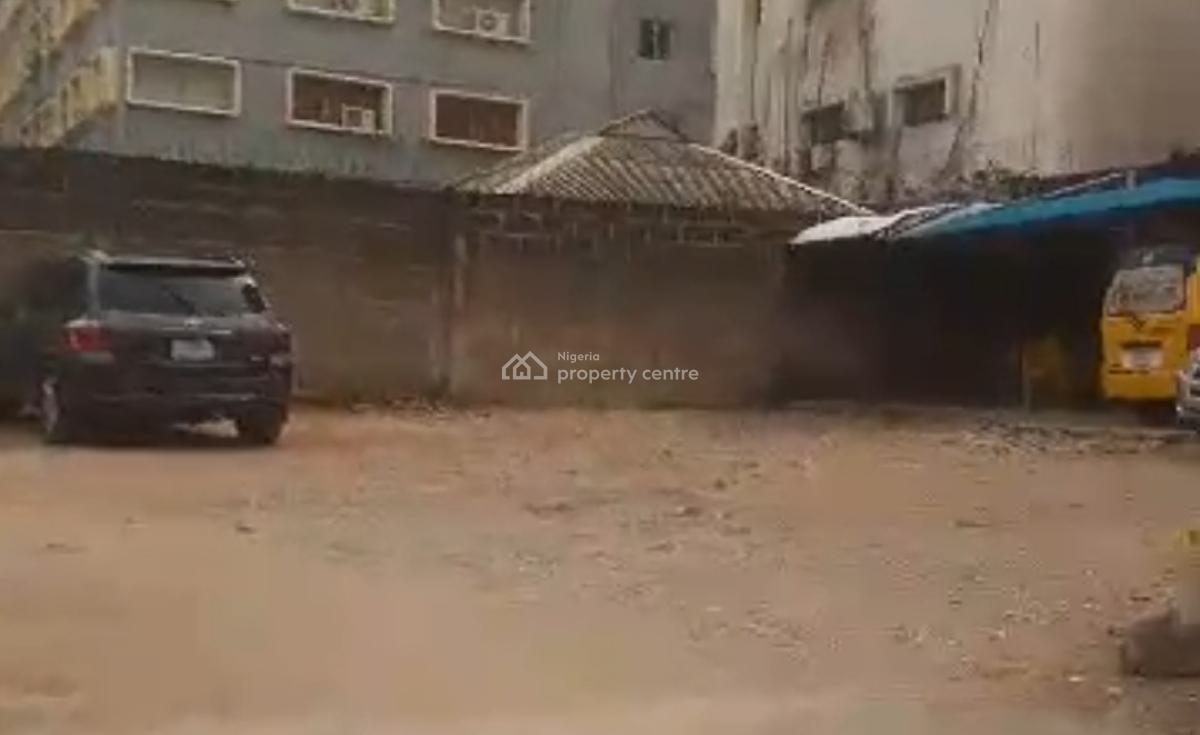 650sqm Fenced Dry Solid Corner Plot Ok for Commercial Development, By Alade Market Off Allen Avenue, Ikeja, Lagos, Commercial Land for Sale