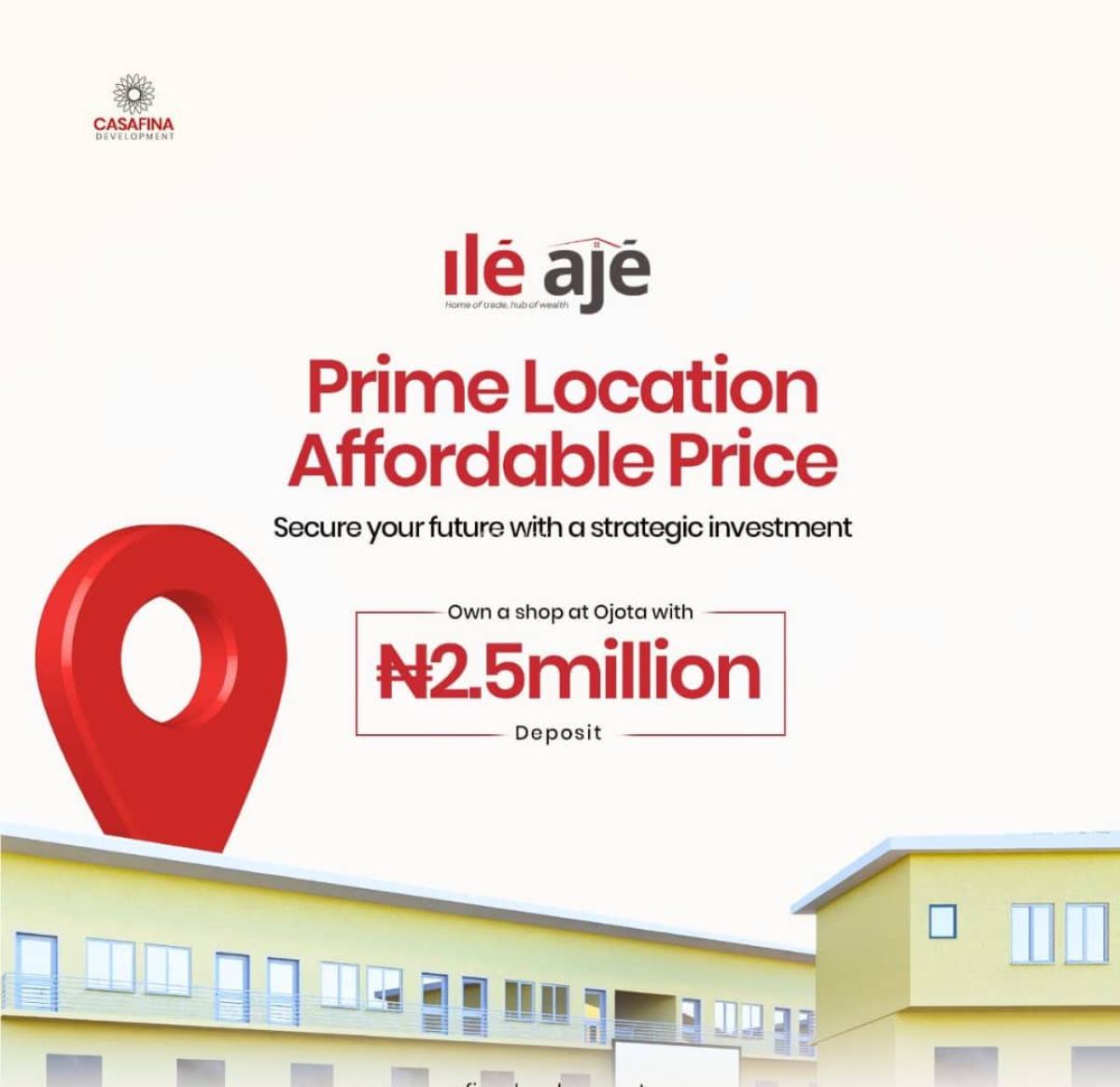 4 Units of Shops, Ile Aje Plaza, Ojota, Lagos, Shop for Sale