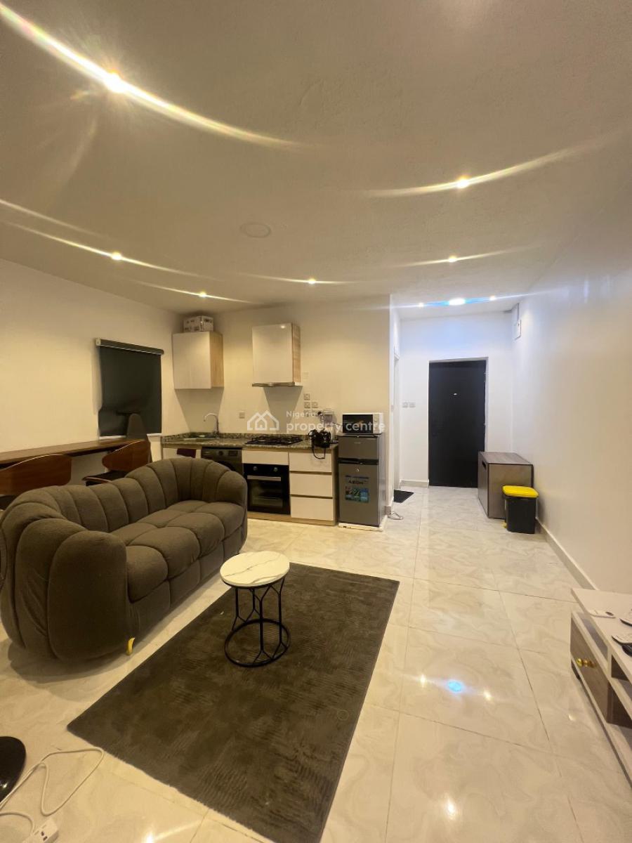 Life Luxury Exclusive     Serviced 1 Bedroom Apartment, Olivia Court,off Freedom Way, Lekki Phase 1, Lekki, Lagos, Mini Flat (room and Parlour) for Rent