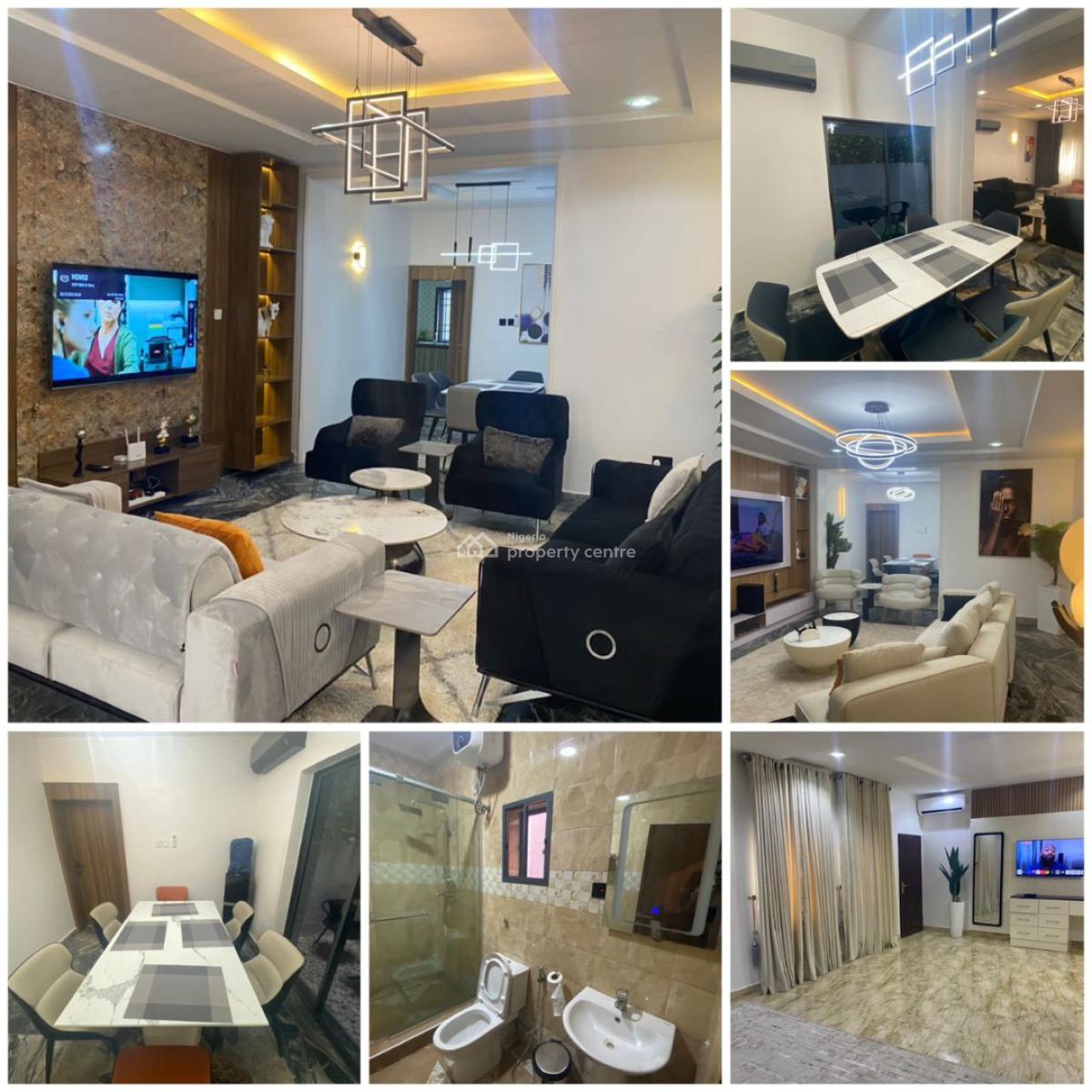 4 Bedroom Finished Townhouse, Kado, Abuja, House for Sale