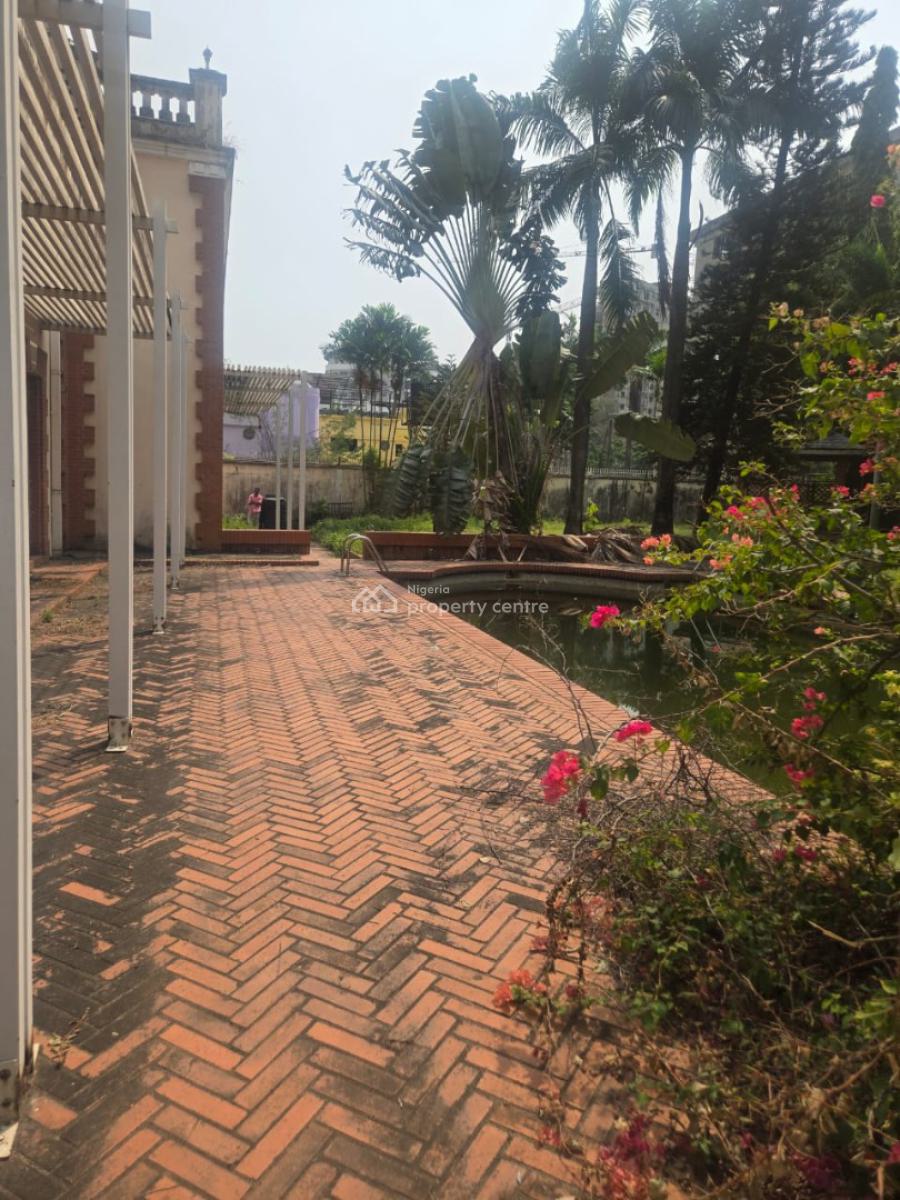 8-bedroom Generously Spaced Mansion+  3-room Servants Quarters, Off Ajose Adeogun Street,, Victoria Island (vi), Lagos, House for Sale