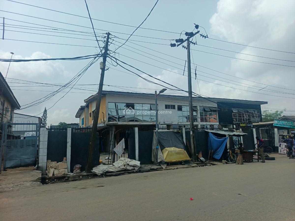 1241 Sqm Land with Twin Duplex, Old Ewu Road, By Aviation Estate, Mafoluku, Oshodi, Lagos, Detached Duplex for Sale