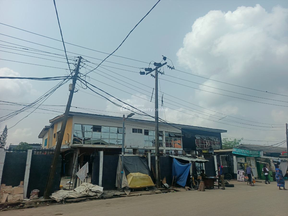 1241 Sqm Land with Twin Duplex, Old Ewu Road, By Aviation Estate, Mafoluku, Oshodi, Lagos, Detached Duplex for Sale
