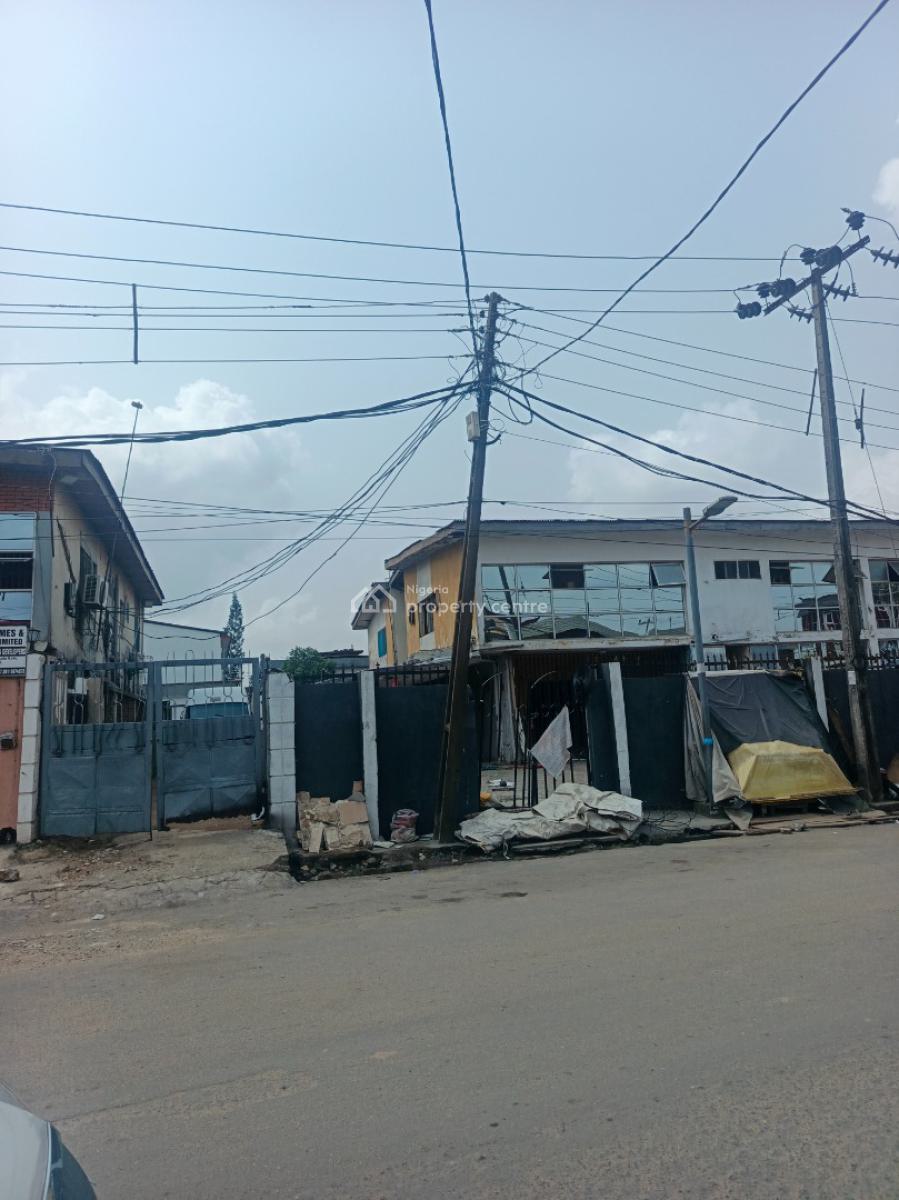 1241 Sqm Land with Twin Duplex, Old Ewu Road, By Aviation Estate, Mafoluku, Oshodi, Lagos, Detached Duplex for Sale
