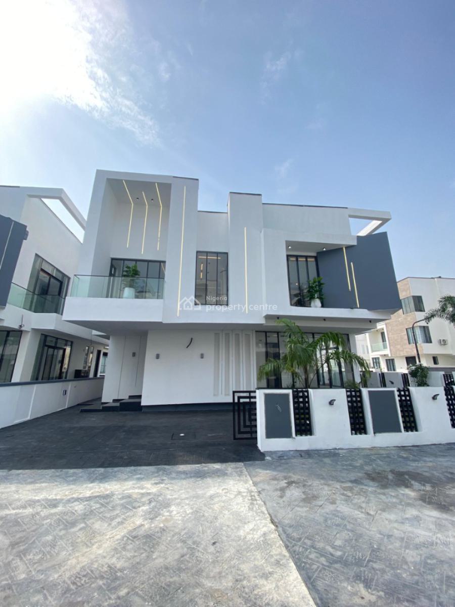 Luxury 5 Bedroom Fully Detached Duplex, Chevron, Lekki, Lagos, Detached Duplex for Sale
