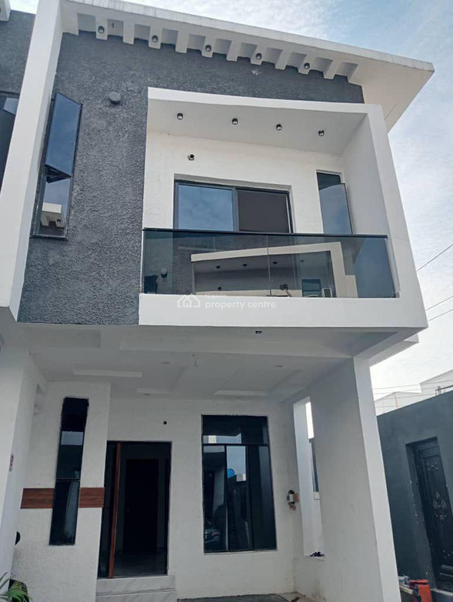 Luxury 4 Bedrooms Terraced Duplex. (corner Piece), Ikota, Lekki, Lagos, Terraced Duplex for Sale