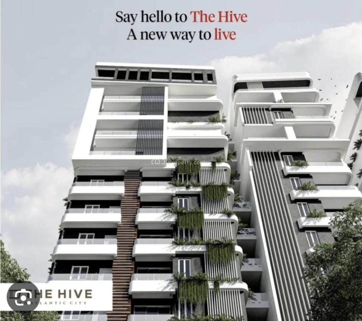 3 Bedroom Flat Offplan on-going Construction, The Hive, Eko Atlantic City, Lagos, Flat / Apartment for Sale