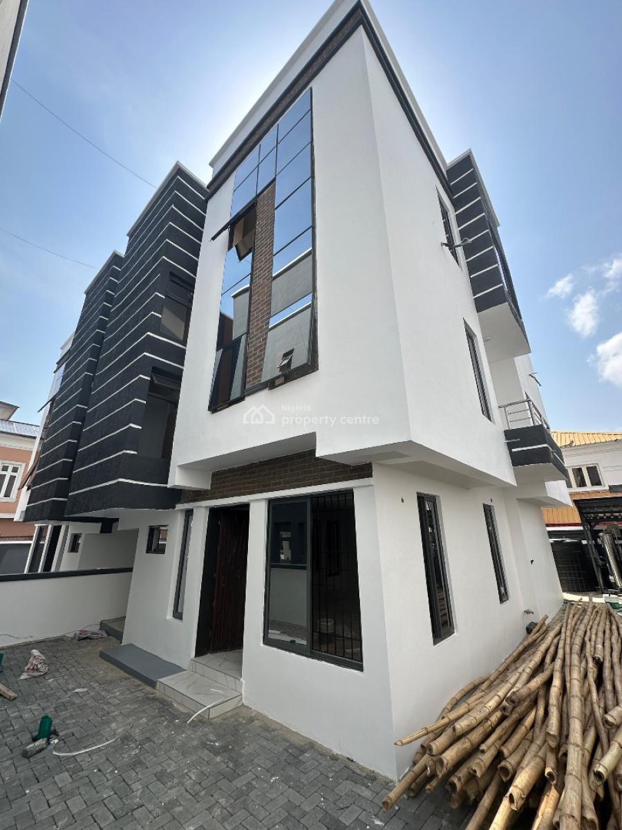 4 Bedroom Semi-detached Duplex with a Room Bq, Lekki Phase 1, Lekki, Lagos, Semi-detached Duplex for Sale