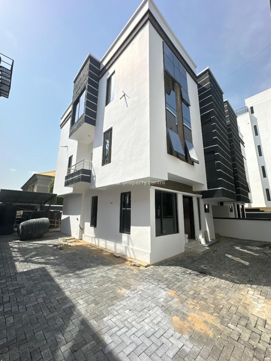 4 Bedroom Semi-detached Duplex with a Room Bq, Lekki Phase 1, Lekki, Lagos, Semi-detached Duplex for Sale