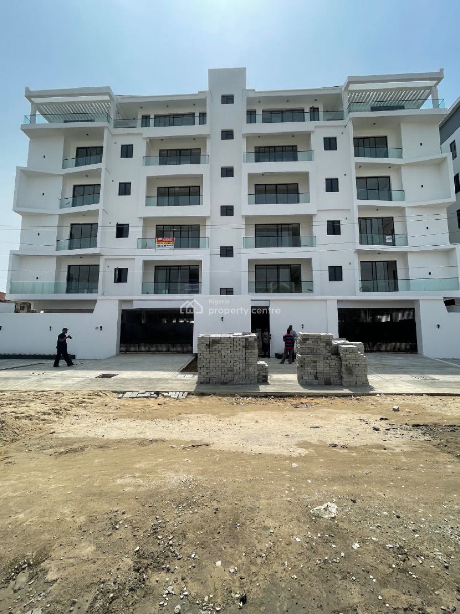 Spacious and Solid 2 Bedroom Apartment with Elevator Pool and Gym, Close to Catholic Church, Ikate Elegushi, Lekki, Lagos, Block of Flats for Sale