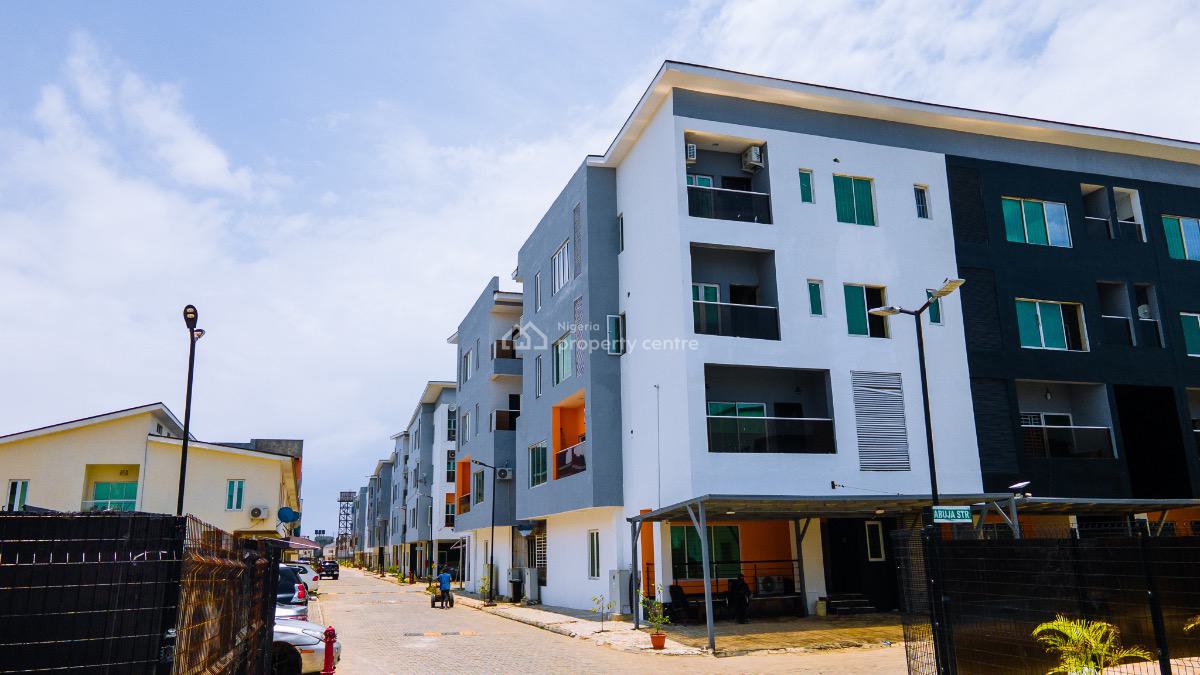 Water-view Studio Apartment (shell Interior), Cyberville Estate By Coastal Road, Ikate, Lekki, Lagos, Self Contain (single Rooms) for Sale