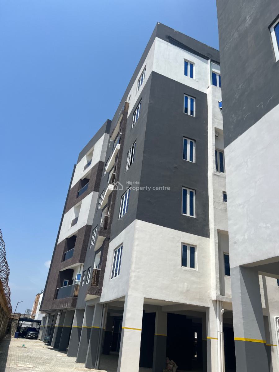 Water-view 4 Bedroom Luxury Maisonette (shell Interior), Cyberville Estate, Coastal Road, Ikate, Lekki, Lagos, Block of Flats for Sale