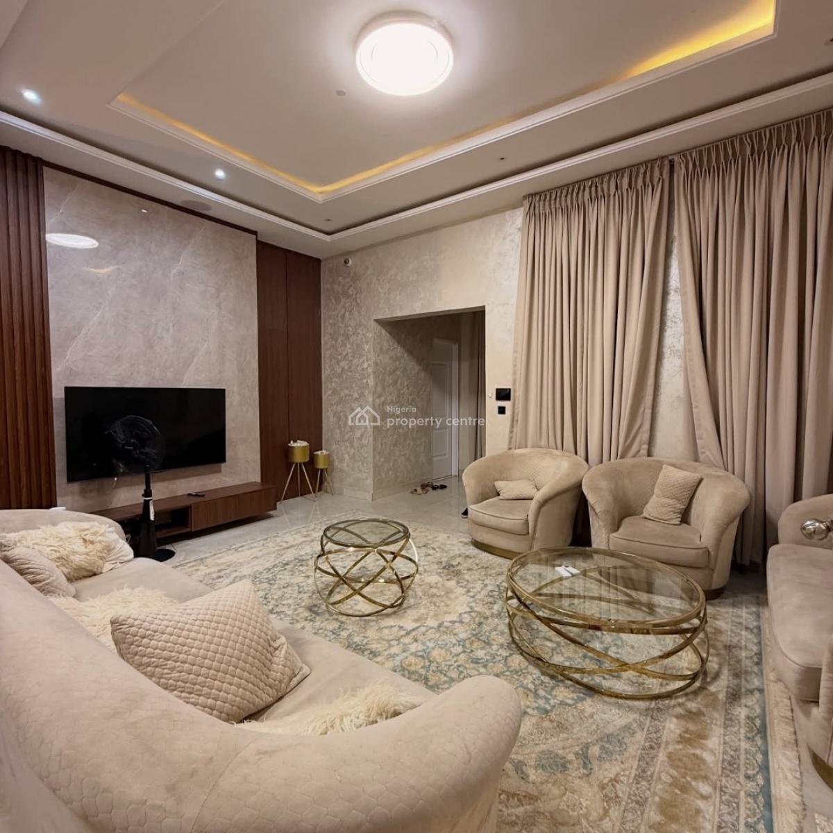 New Spacious 5 Bedroom Duplex with Bq, By Gilmore, Jahi, Abuja, Semi-detached Duplex for Sale