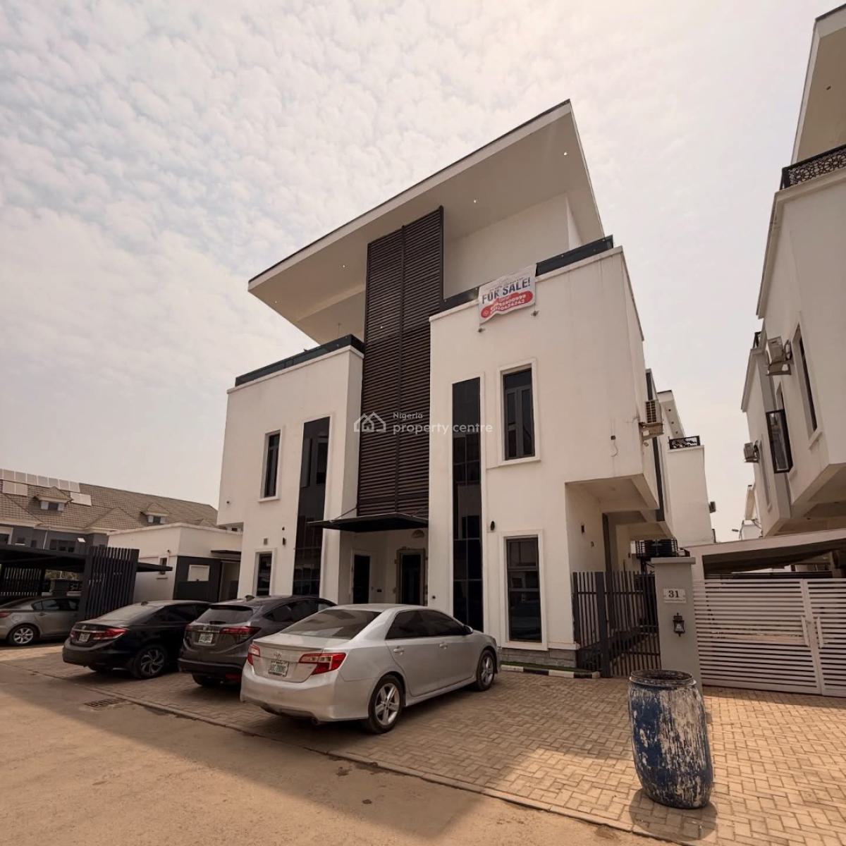 New Spacious 5 Bedroom Duplex with Bq, By Gilmore, Jahi, Abuja, Semi-detached Duplex for Sale