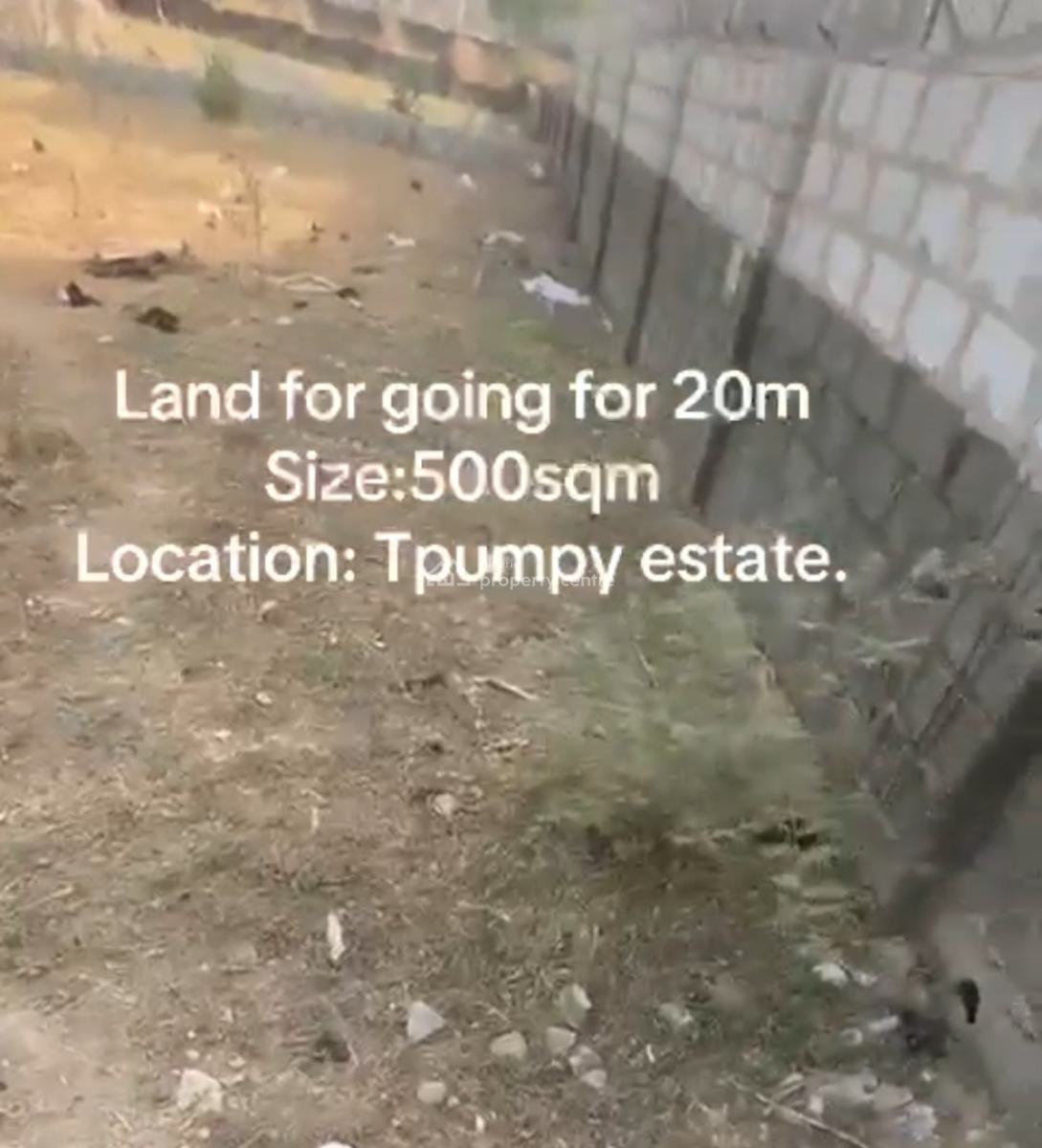 500sqmt Land Fenced Round, Lugbe District, Abuja, Mixed-use Land for Sale