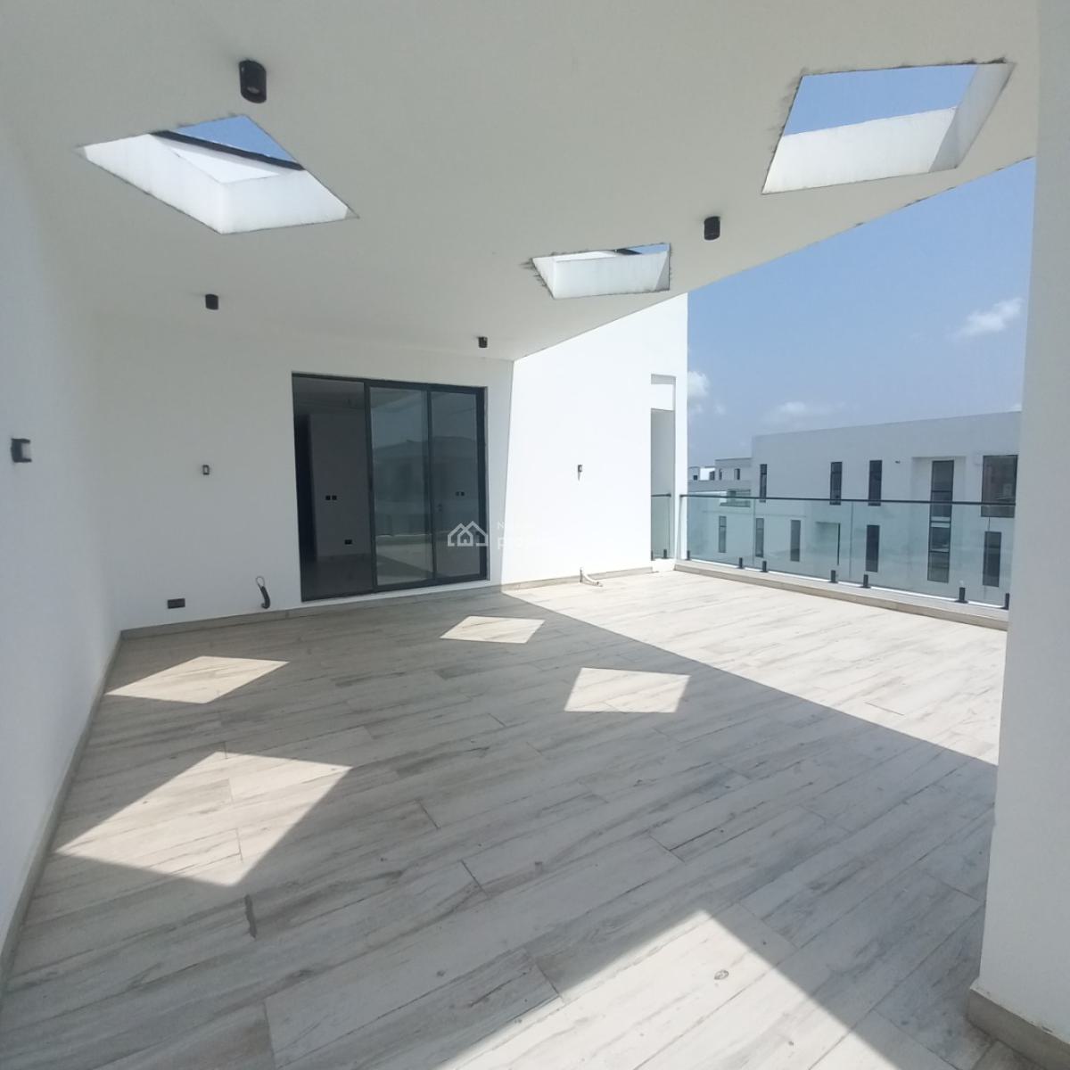 Magnificent 5 Bedroom Semi  Detached Duplex with Pool and Bq, Ikate, Lekki, Lagos, Detached Duplex for Sale