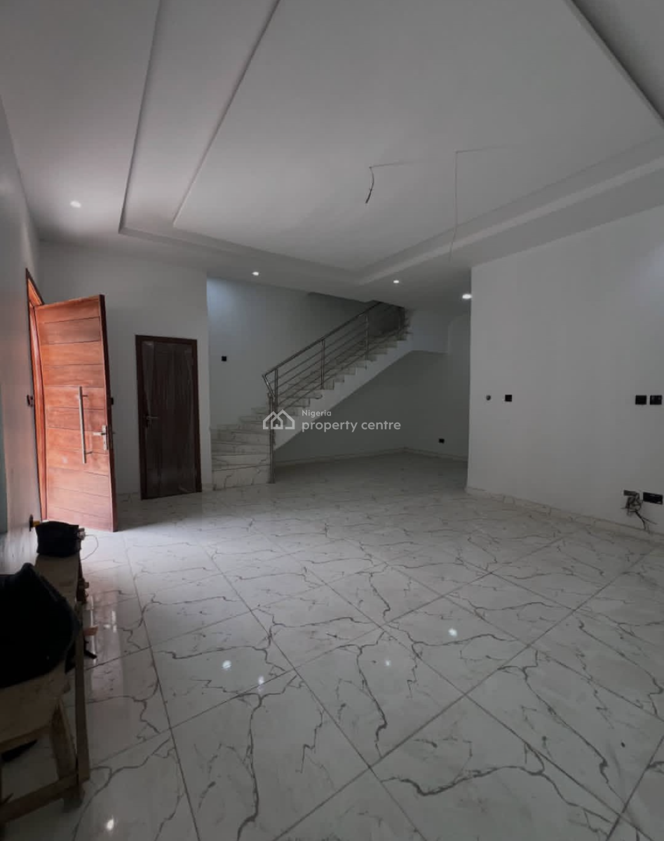 Fully Service 4 Bedroom Semi Detached Duplex, Chevron, Lekki, Lagos, Semi-detached Duplex for Rent