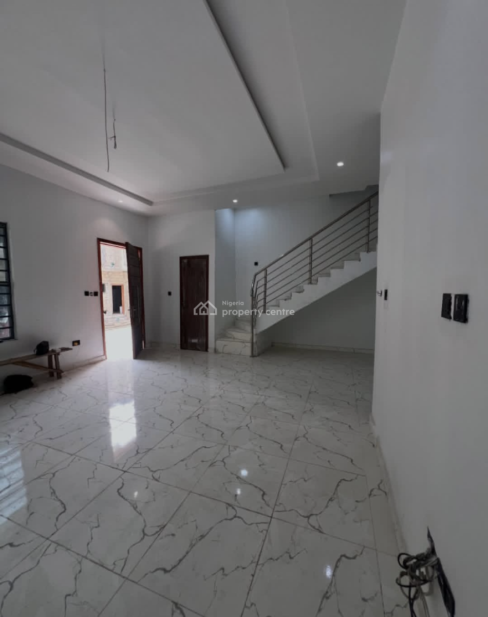 Fully Service 4 Bedroom Semi Detached Duplex, Chevron, Lekki, Lagos, Semi-detached Duplex for Rent