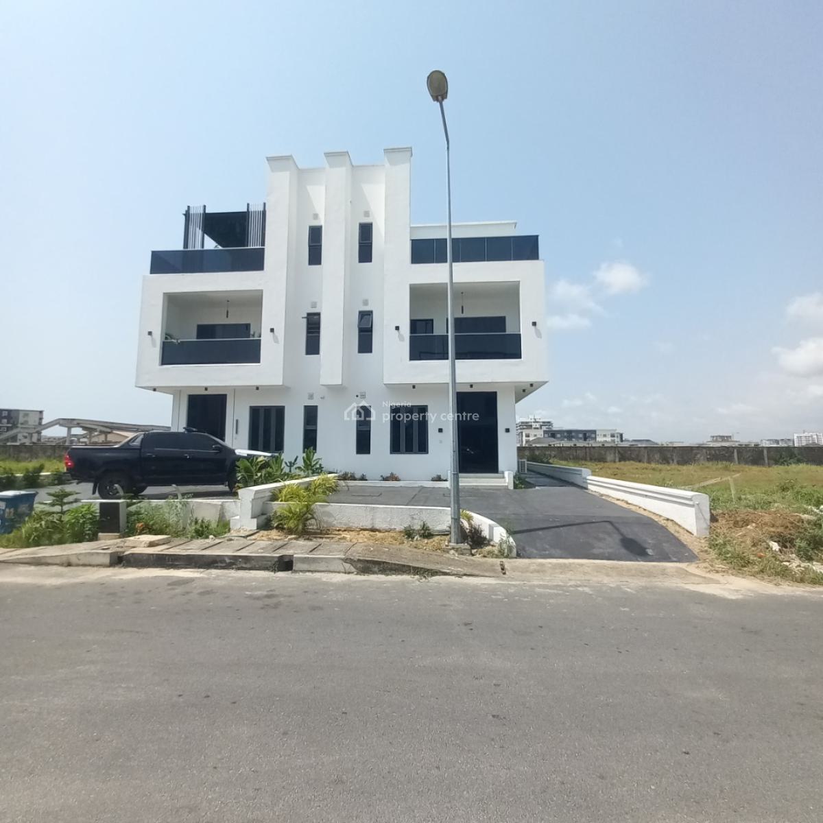 Beautiful 4 Bed Semi Detached  Duplex with Pool and  Bq, Ikate, Lekki, Lagos, Semi-detached Duplex for Sale