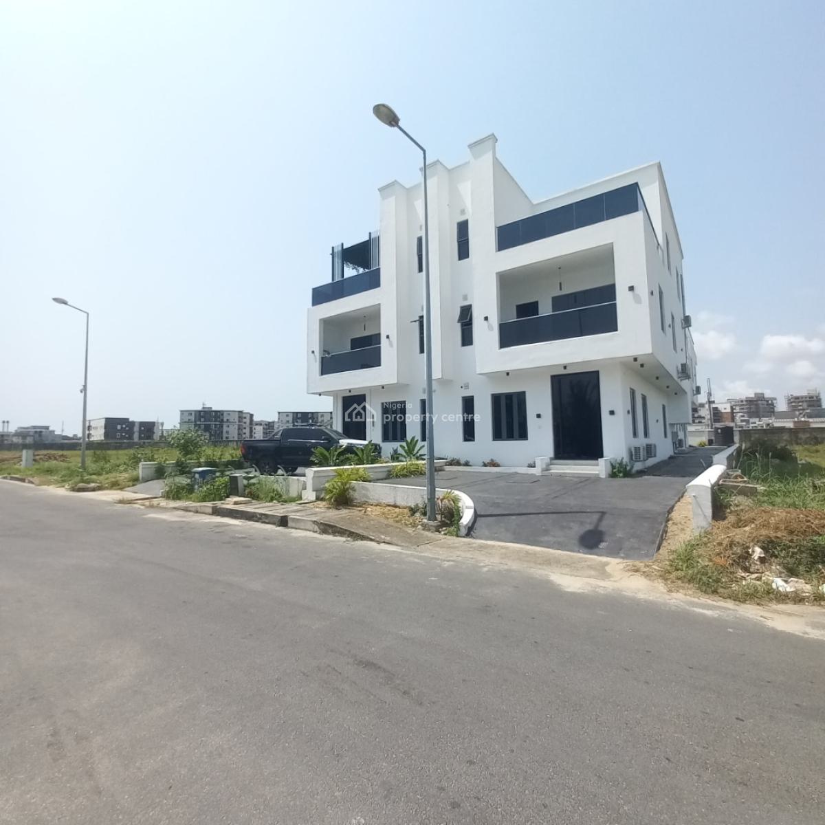 Beautiful 4 Bed Semi Detached  Duplex with Pool and  Bq, Ikate, Lekki, Lagos, Semi-detached Duplex for Sale