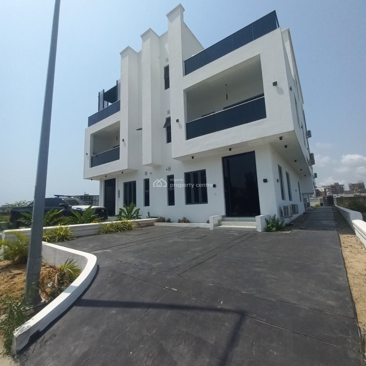 Beautiful 4 Bed Semi Detached  Duplex with Pool and  Bq, Ikate, Lekki, Lagos, Semi-detached Duplex for Sale