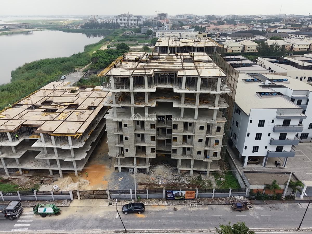 Waterview 1 Bedroom Apartment (off-plan, Shell Interior), Iconia Height, Off Admiralty Road, Lekki Phase 1, Lekki, Lagos, Mini Flat (room and Parlour) for Sale