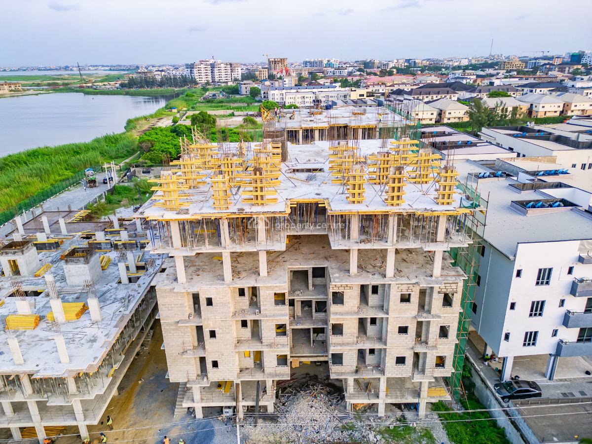 Luxury 3 Bedroom Waterfront Apartment (off-plan, Shell Interior), Iconia Height, Off Admiralty Road, Lekki Phase 1, Lekki, Lagos, Block of Flats for Sale