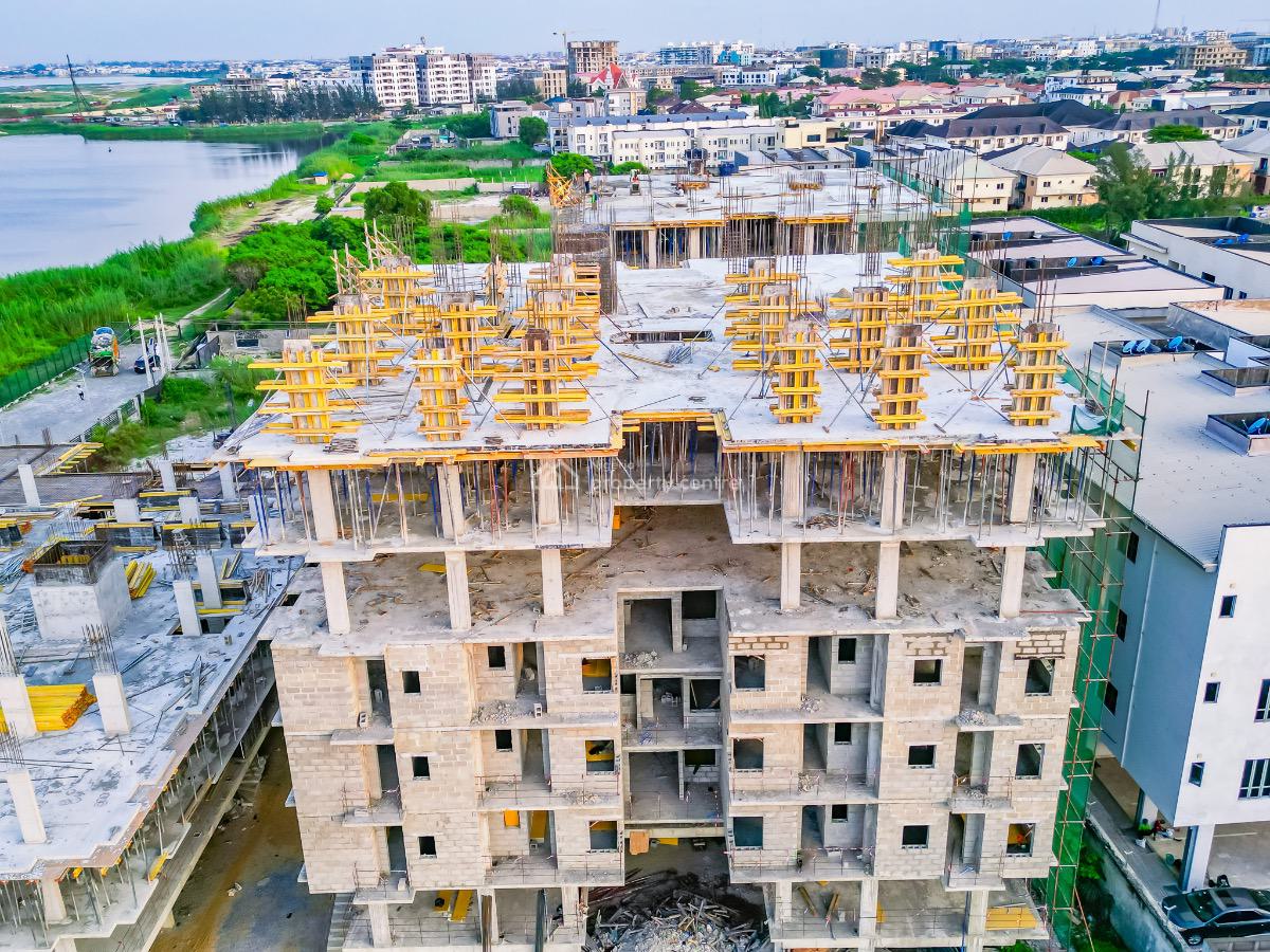 Luxury 3 Bedroom Waterfront Apartment (off-plan, Shell Interior), Iconia Height, Off Admiralty Road, Lekki Phase 1, Lekki, Lagos, Block of Flats for Sale