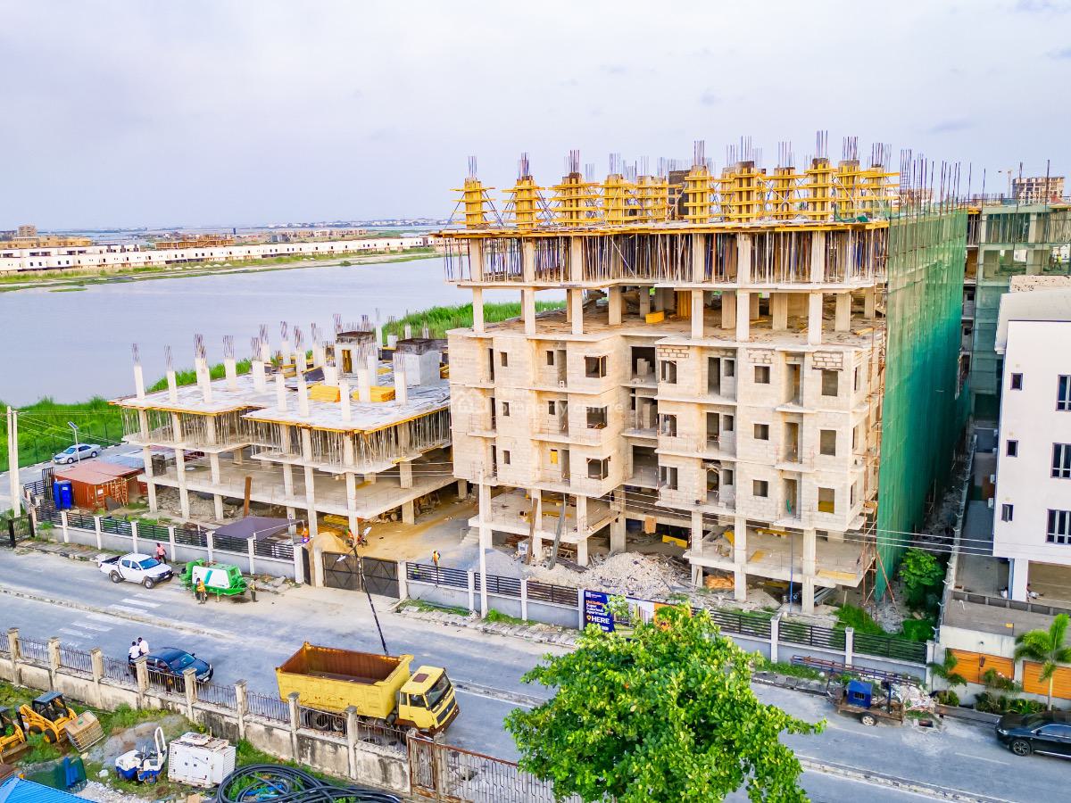 Luxury 3 Bedroom Waterfront Apartment (off-plan, Shell Interior), Iconia Height, Off Admiralty Road, Lekki Phase 1, Lekki, Lagos, Block of Flats for Sale