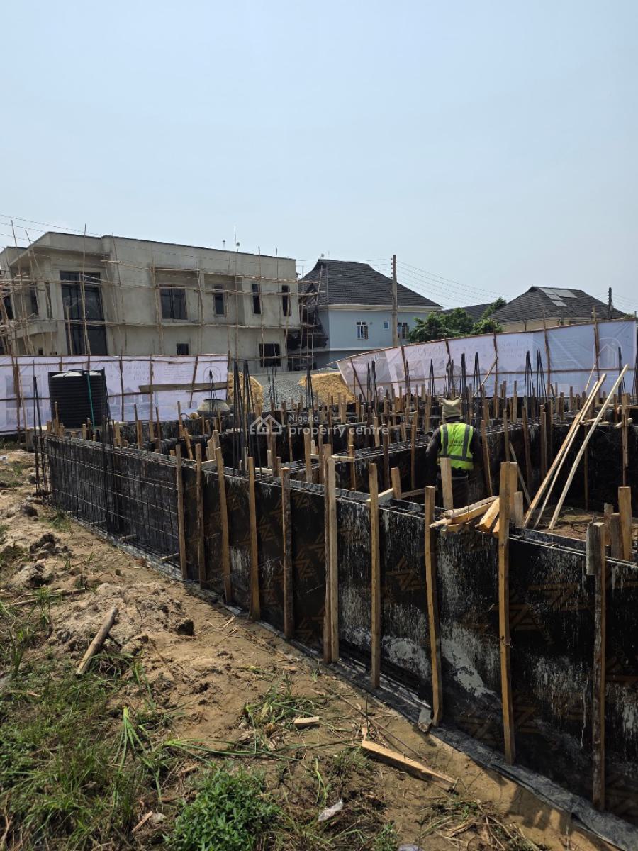 3 Bedroom Terraced Duplex and Studio Off Plan Project, Okun-ajah, Ajah, Lagos, Terraced Duplex for Sale