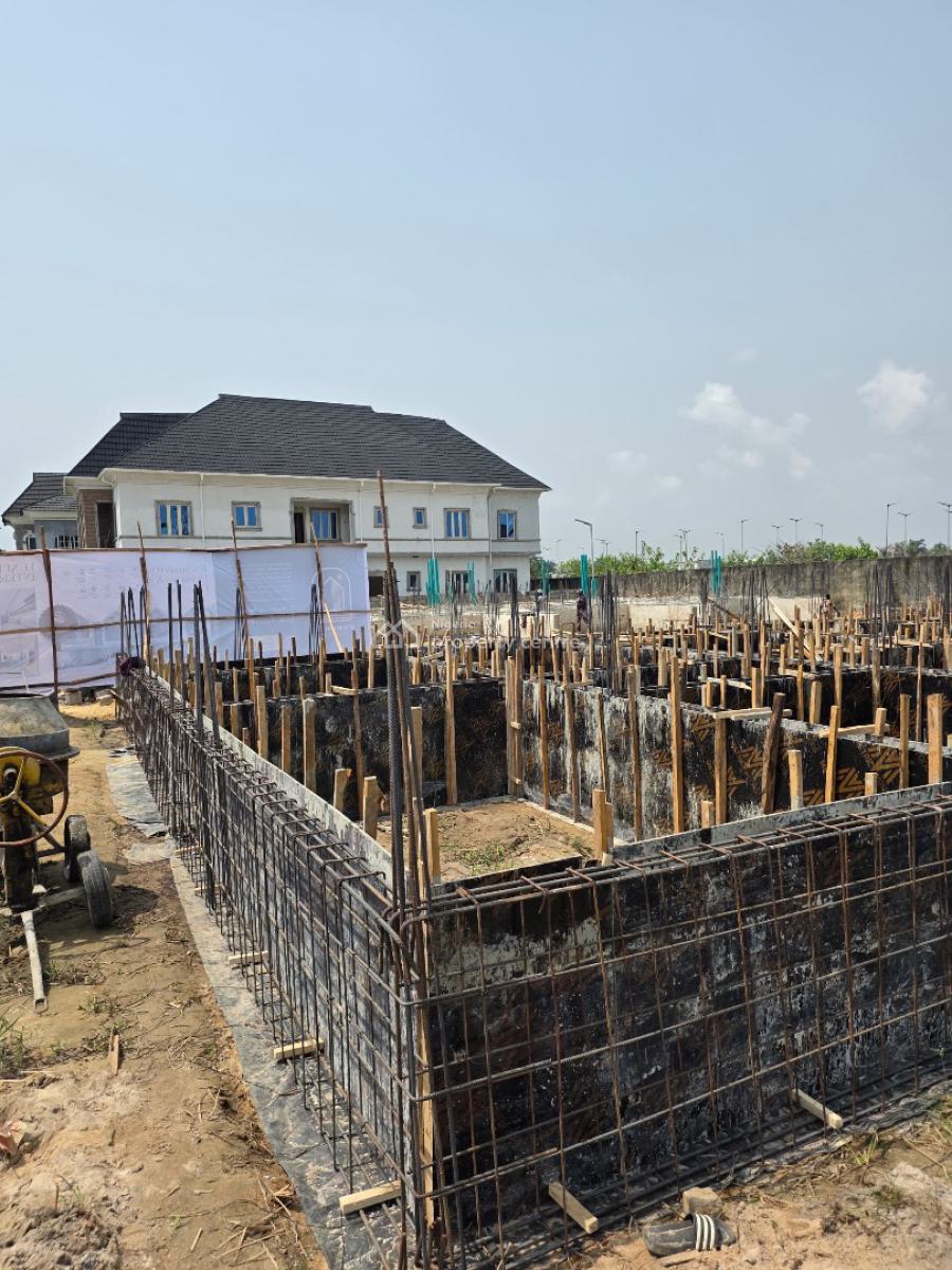 3 Bedroom Terraced Duplex and Studio Off Plan Project, Okun-ajah, Ajah, Lagos, Terraced Duplex for Sale