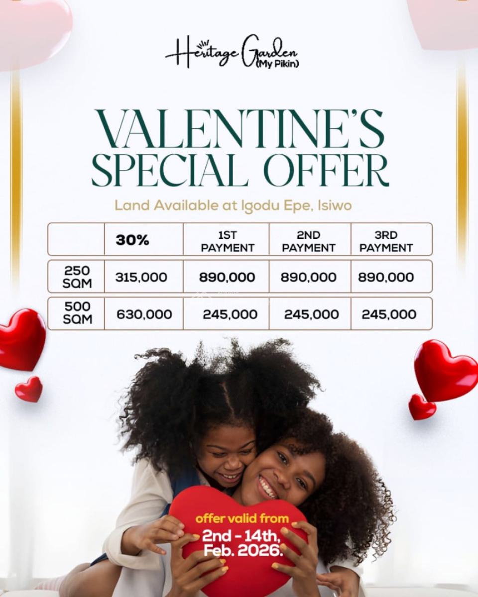 Most Affordable Luxury Valentine Offers 100% Verified, Epe, Lagos, Mixed-use Land for Sale