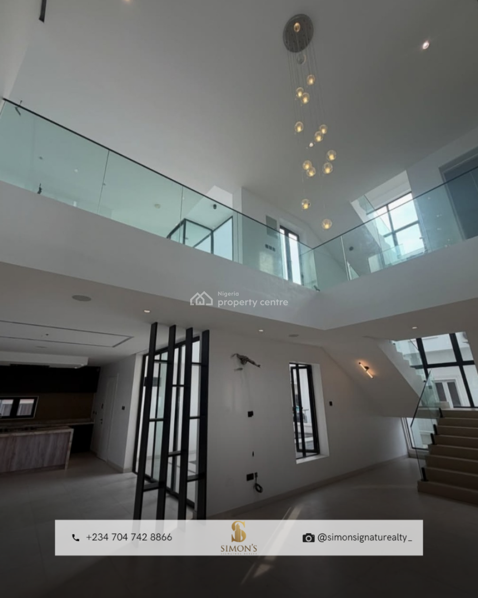 Massive 5 Bedroom, Chevron, Lekki, Lagos, Detached Duplex for Sale